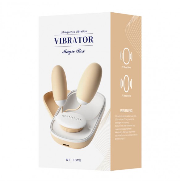 LILO - Magic Box A Dual Vibrating Eggs (Chargeable - Yellow) LILO - Magic Box A Dual Vibrating Eggs (Chargeable - Yellow)
